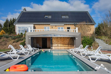 Luxe villa met buitenzwembad en sauna voor 14 personen in Durbuy